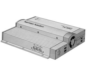 TC 300 - Black - 2-Channel Car Audio Amplifier (100 watts x 2) - Hero